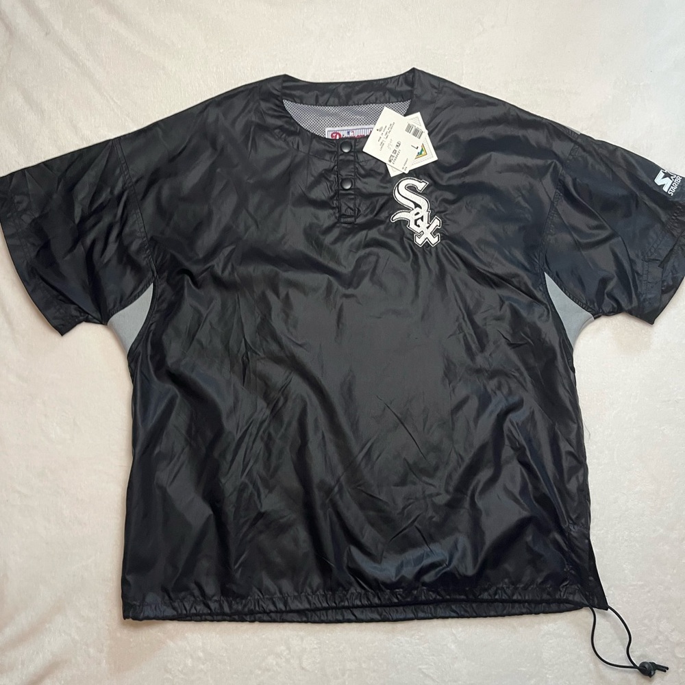 VINTAGE 90s MLB Diamond Collection STARTER Chicago White Sox Windbreaker Shirt